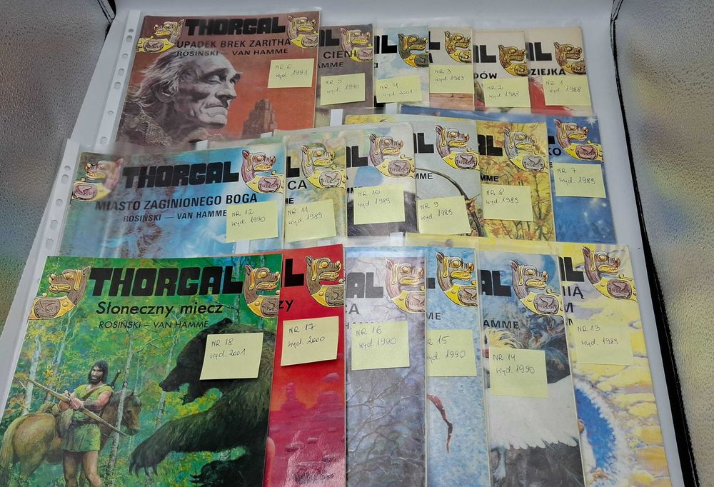 THORGAL stare wydania od 1988 roku wszystkie numery od 1 do 29