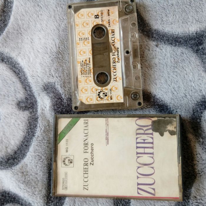 Zucchero kaseta audio unikat