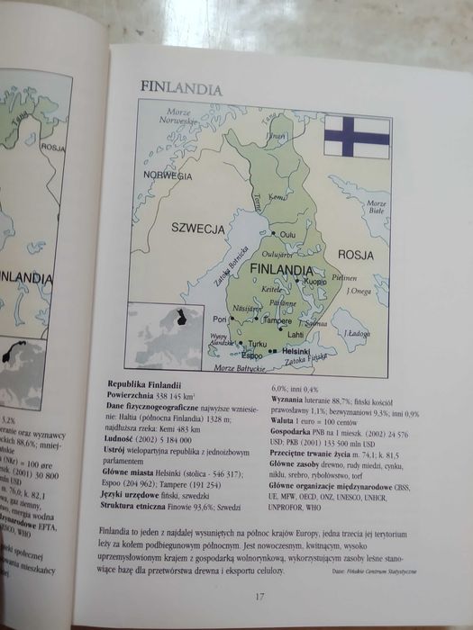 Atlas historii świata Hermann Kinder  + Państwa świata minikompendium