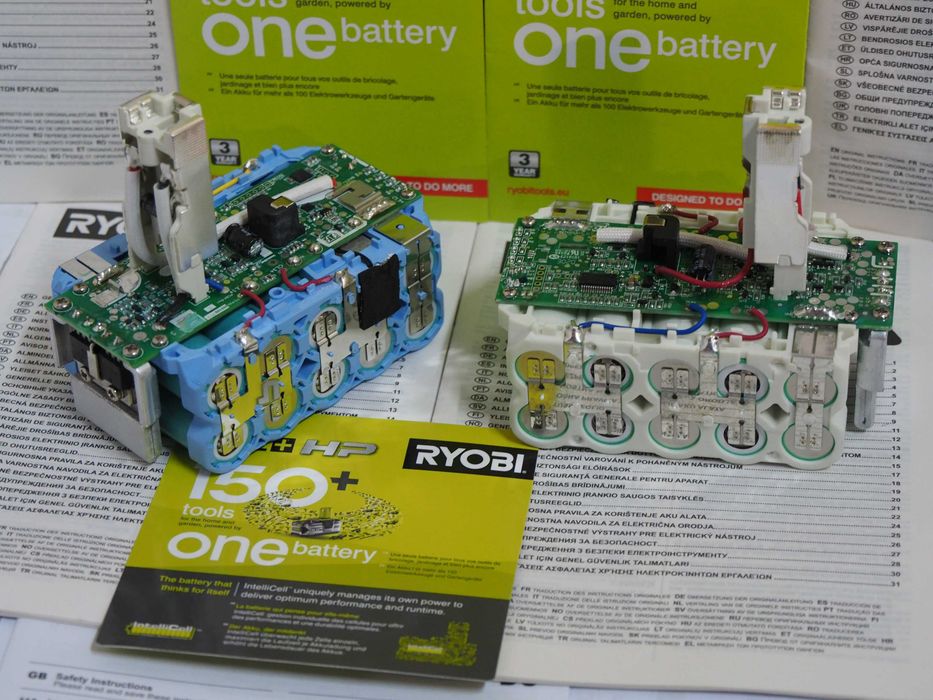 Bateria Bez obudowy RYOBI 18v 6Ah pasuje do 4ah, 5Ah akumulator