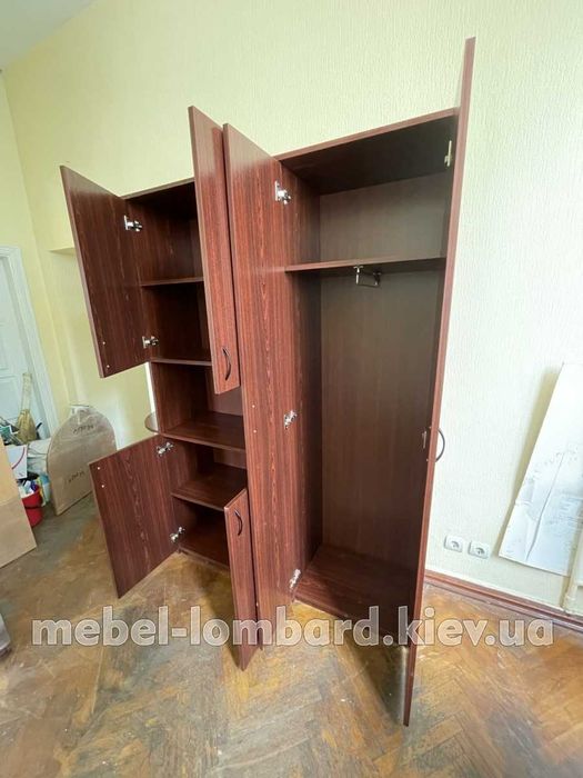 Офісний набір (4 предмети) «Червоне дерево», бу