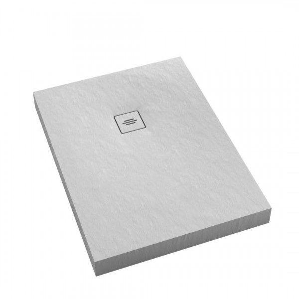 Brodzik prostokątny akrylowy strukturalny 100x80