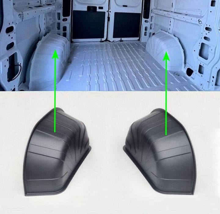 Protetores internos dos arcos das rodas para Fiat Ducato, Citroen Jumper, Peugeot Boxer, Opel Movano