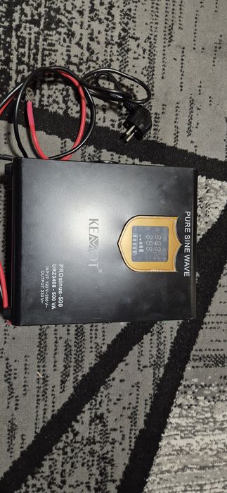 Zasilacz awaryjny naścienny KEMOT PROsinus 500