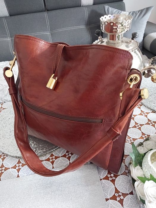 Torebka damska ze skóry