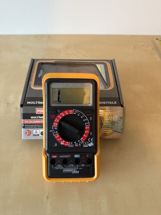 Multímetro Digital Powerfix PDM 250 A2 – Novo