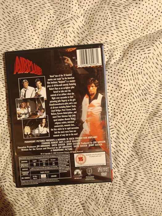 DVD do filme "Airplane" (portes grátis)