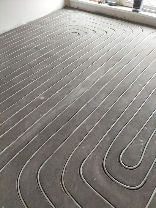 Frezowanie pod ogrzewanie podłogowe