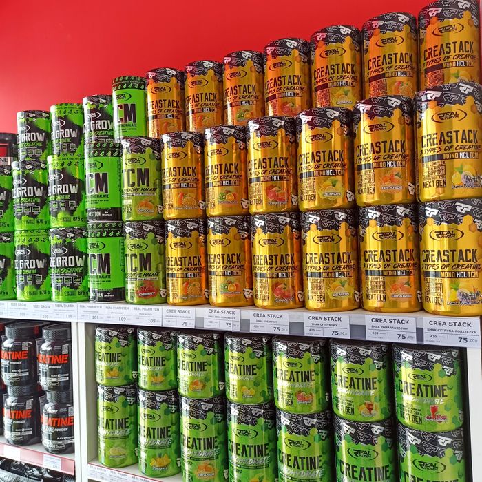 Real Pharm CreaStack 420g Stack Kreatynowy, Kreatyna Różne smaki