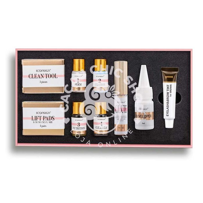 Kit Lifting de Pestanas + Coloração de Pestanas Iconsign