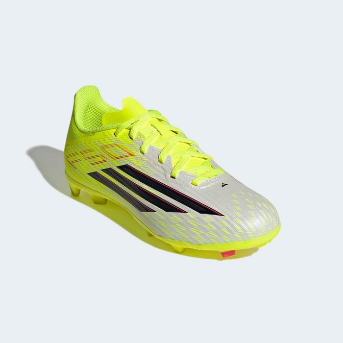 Chuteiras de Futebol Criança F50 League FG/MG Amarelo
