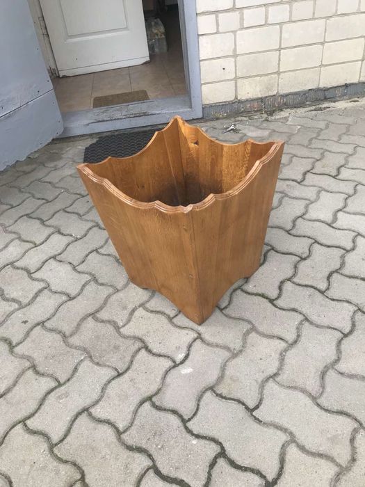 Продам  кашпо  з натурального дерева