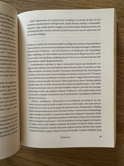 „Outlive. Żyć dłużej” dr Peter Attia JAK NOWA