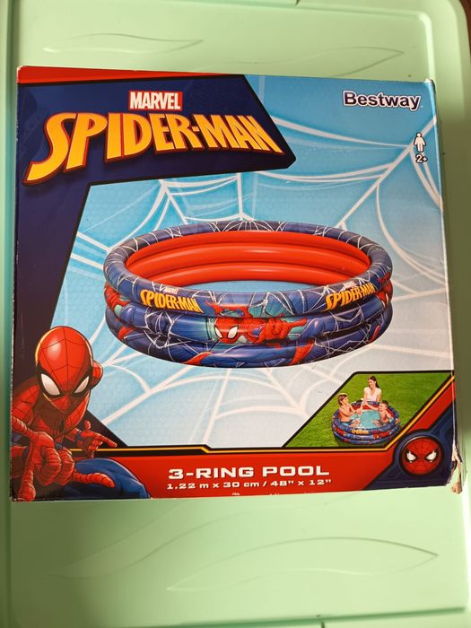 Basen Spiderman 122x30