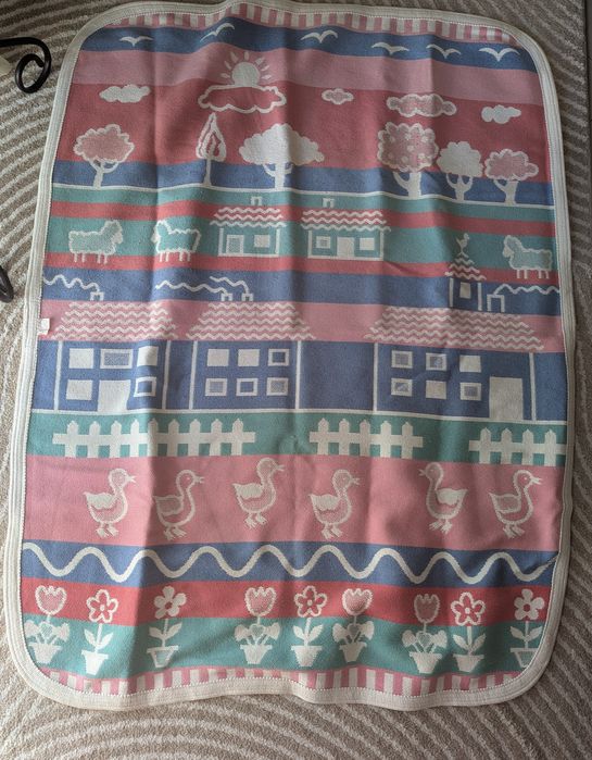 Manta de Chão Infantil Vintage Anos 90 (Impecável)