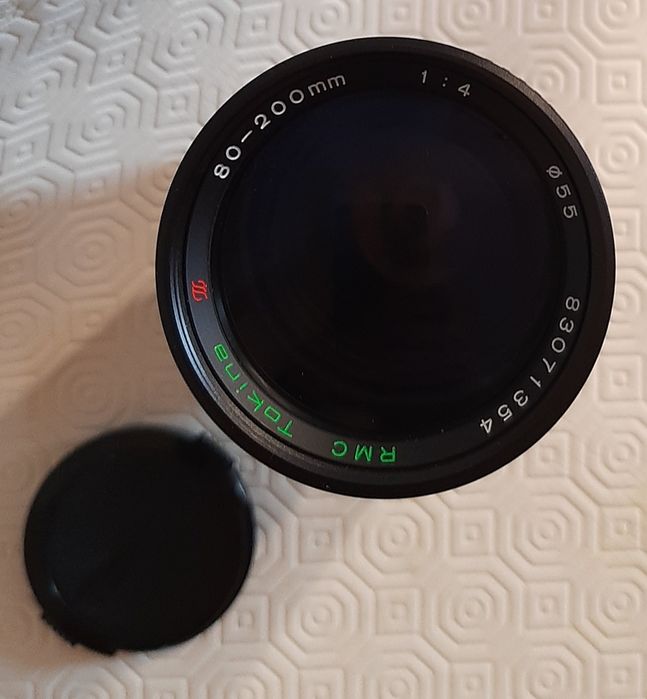 Objectiva Tokina 80-200 mm f4 para Canon