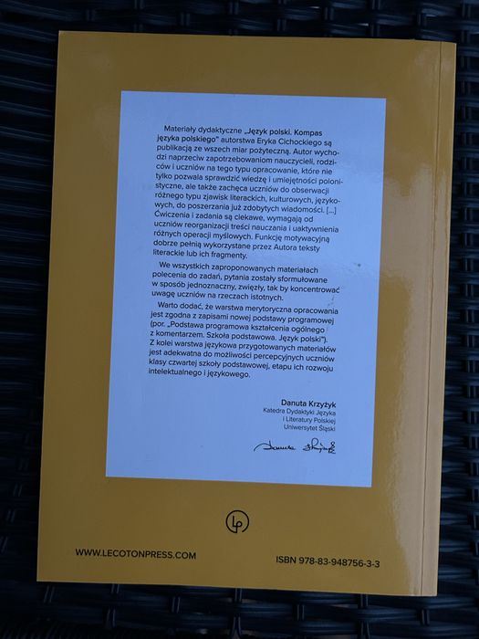 Język polski. Kompas języka polskiego. Eryk Cichocki