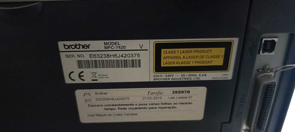Brother MFC-7420 Multifunction Printer432429324137943042