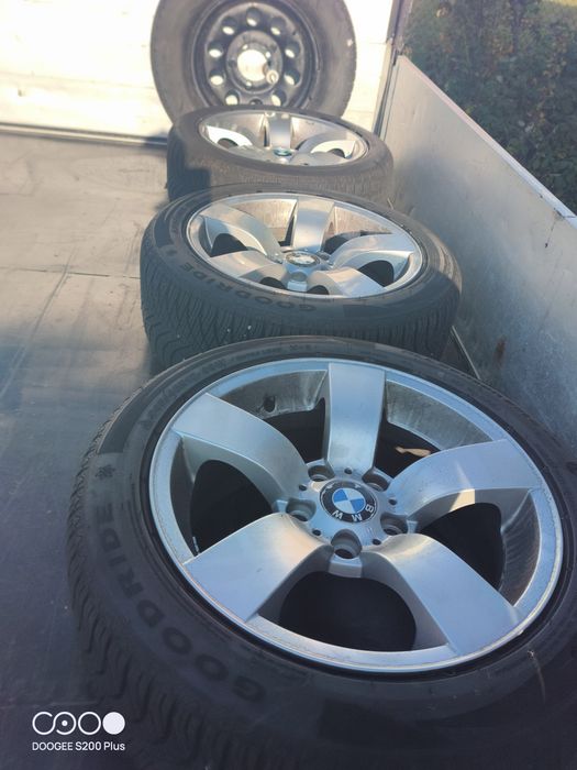 Alufelgi BMW E60 E61 5x120 z oponami wielosez 245/45/17
