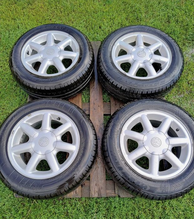 Alufelgi 14 od Golf 3 z oponami