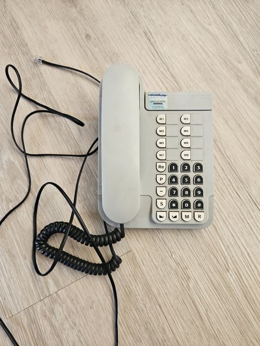 Telefone fixo com fio