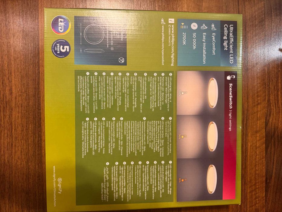 Lampa sufitowa LED Philips Pebbo 10 W