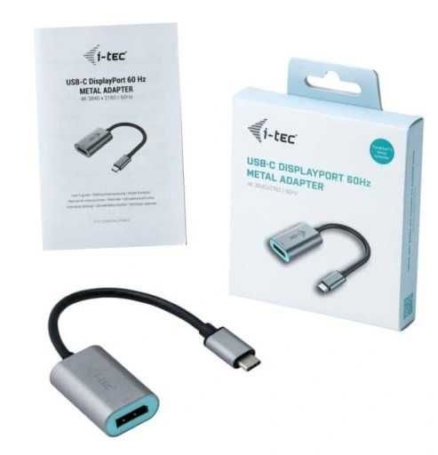 NOWY i-tec Adapter Video USB-C / TB3 HDMI Metal 4K/60Hz QHD/144Hz C31