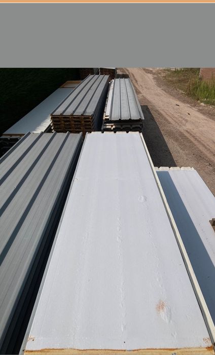 Płyta warstwowa PIR eko 20 mm różne długości 
105 paneli o szerokości