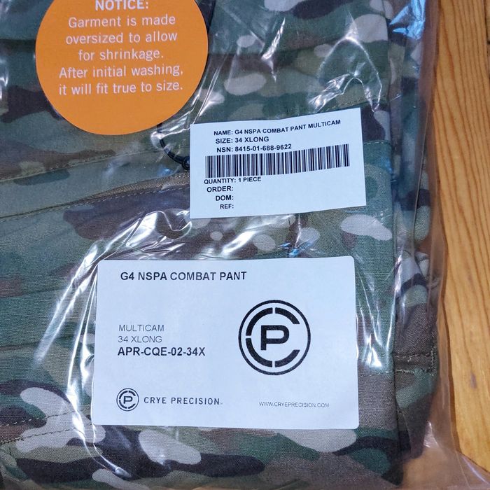 Бойові штани Crye Precision G4 Combat Pant | Multicam