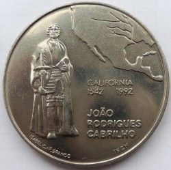 200 Escudos Coin - João Rodrigues Cabrilho - 1992 **2 euros**