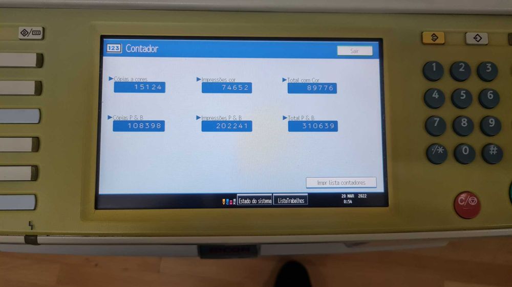 Multifunções Ricoh MP C2050