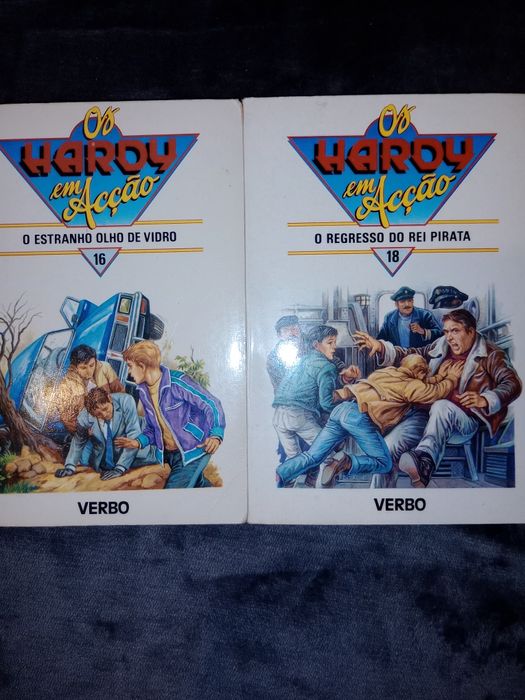 Livros da coleção " Os Hardy em acção "