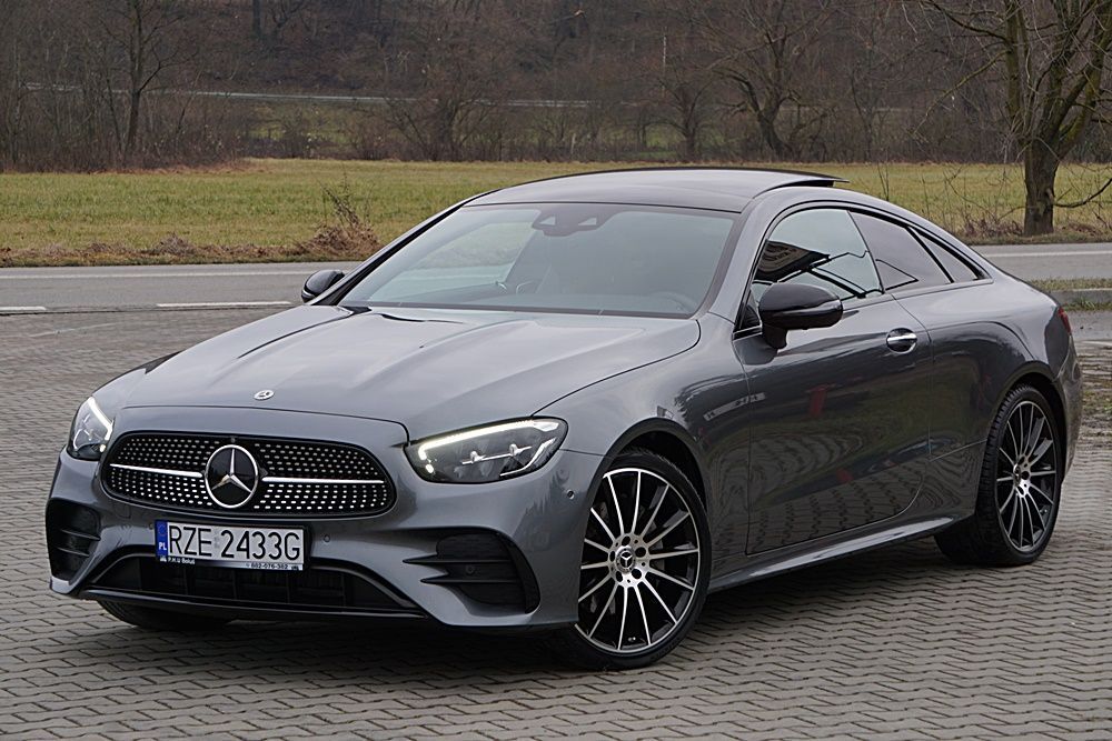 Mercedes-Benz Klasa E E-220 Coupe pakiet AMG 57tys km Max Wyposażone
