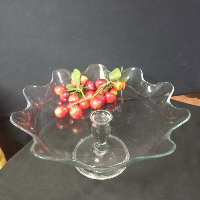 Fruteira em vidro