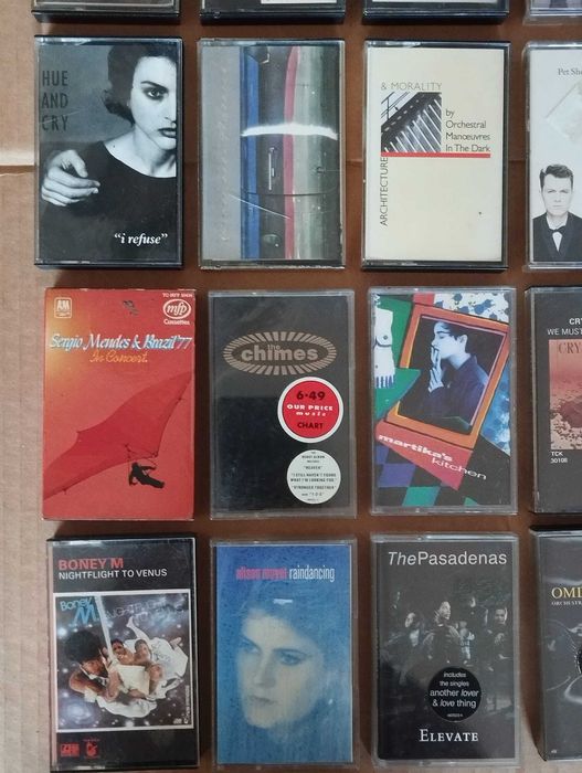 Várias Cassetes Antigas Internacionais #C03L02