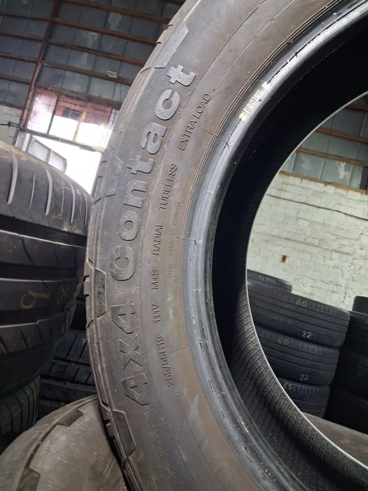 255/55 R19 Continental 4x4 Contact шини б/у літо , ПАРА