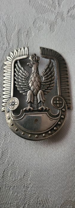Orzełek na czapkę wojskową