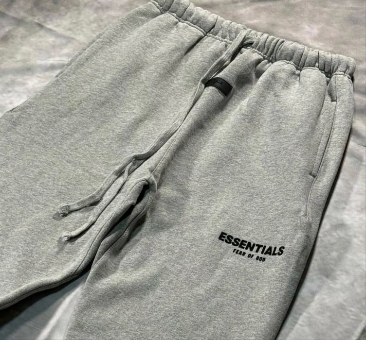 Штаны Essentials Fear Of God серые