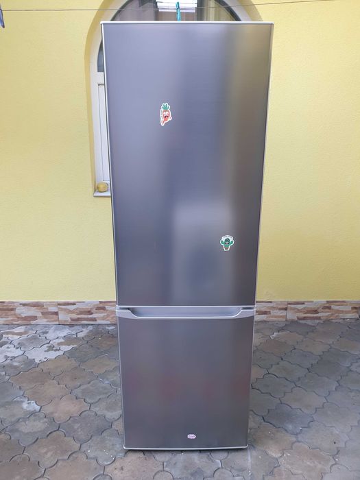 Свіжий!!  Холодильник Нanseatik нержавійка 2020р_ стан нового!!!