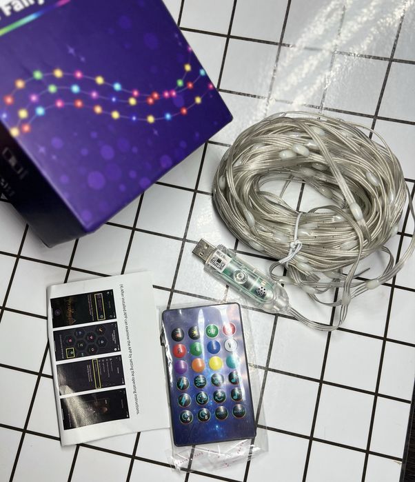 Гірлядна, управління пультом та через моб. додаток 10/20м, LED стрічка