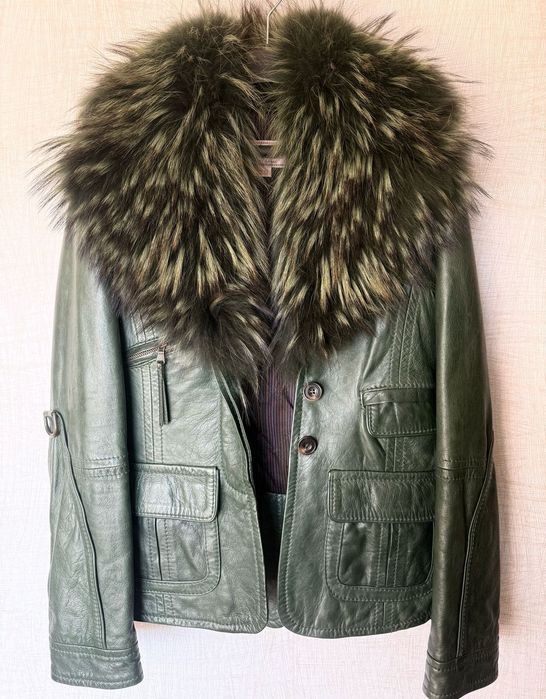 Куртка кожана жіноча Marlboro Classics