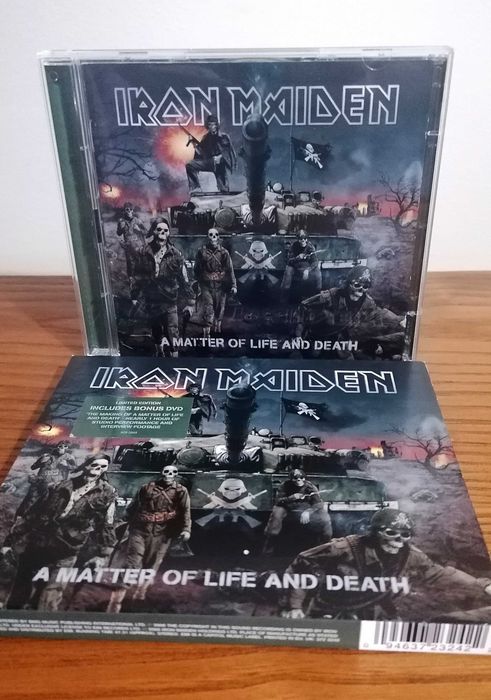 IRON MAIDEN - A Matter of Life and Death (CD + DVD)