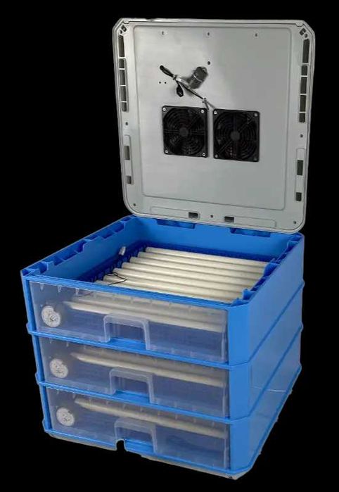 Інкубатор  повний автомат Птаха 180-OR (220/12в)