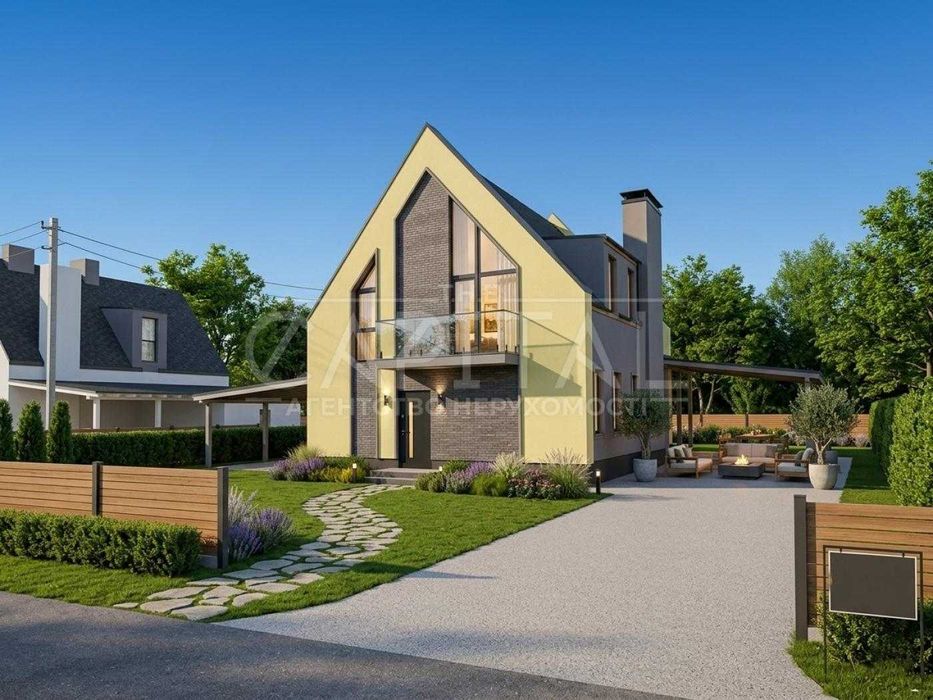 ПРОДАЖ будинок BRILLIANTE у преміальному КМ Bellaggo Осещина Вишгородський напрям будинок з дизайн проєктом