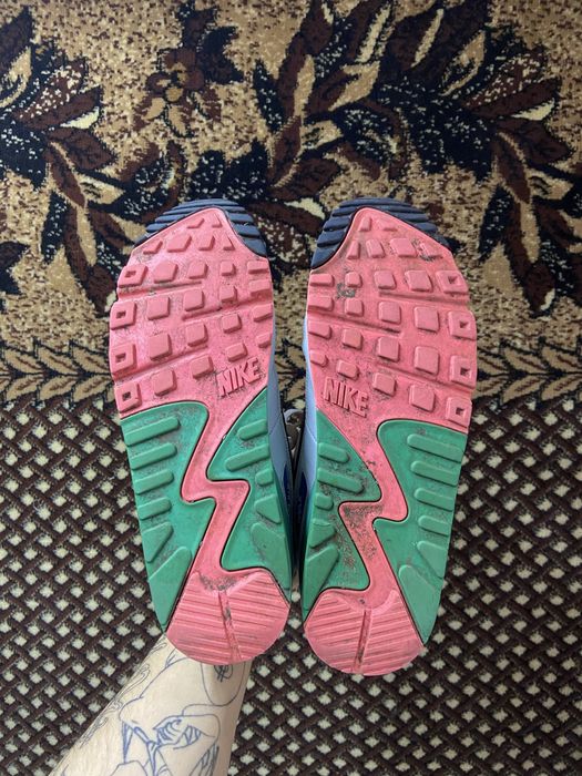 Nike Air Max 90 Essential Watermelon South Beach найк аирмакс 90 кроссовки