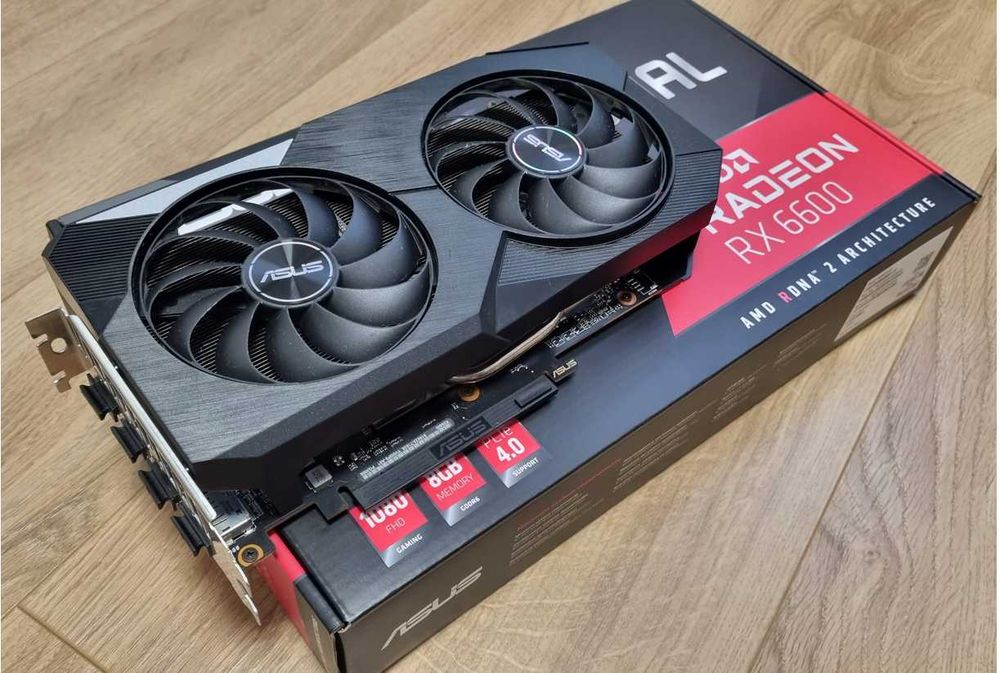 Karta graficzna ASUS Radeon RX 6600 Dual 8 GB