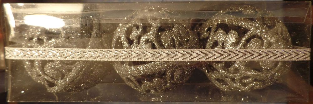 Embalagem com 6 bolas de Natal Novo\Selado