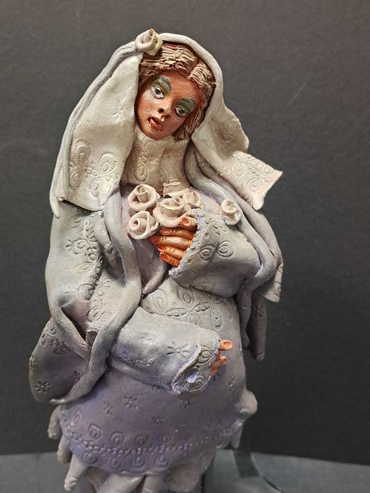 Nossa Senhora do O, Arte em barro de Aljezur