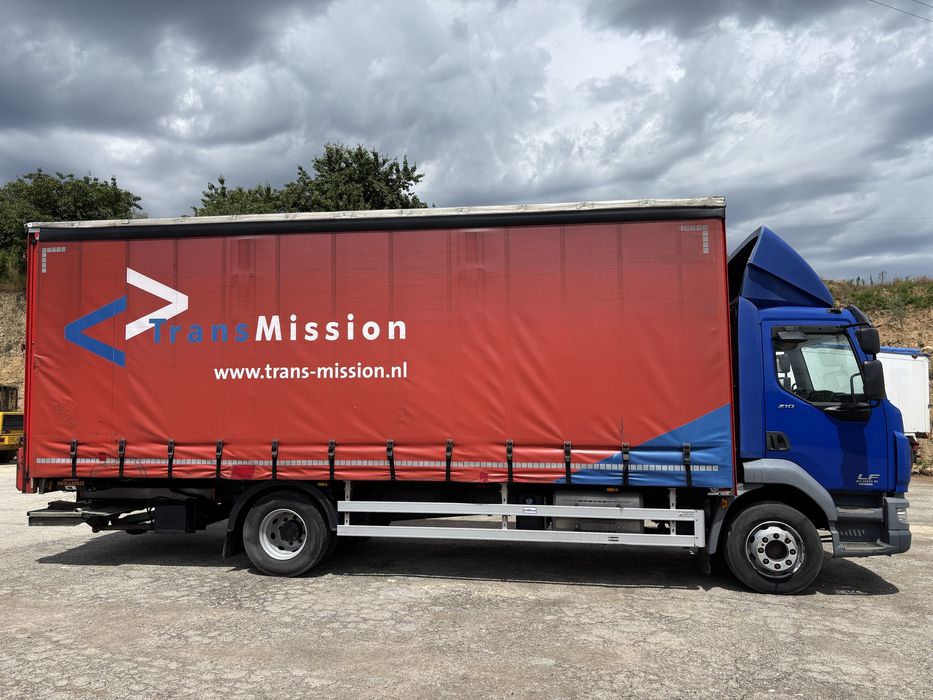 Daf LF cx de cortinas/plataforma retratil