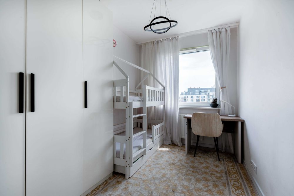 Квартира Варшава | Продаж | 3 кімнати | 61,3 м² | 4 поверх | Dolny Mokotów | Лоджія 6,36 м² | Паркомісце